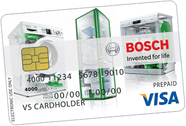 Bosch £100 Cashback Card