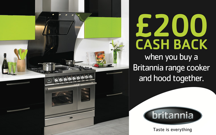 Britannia Range Cooker Cashback Promotion