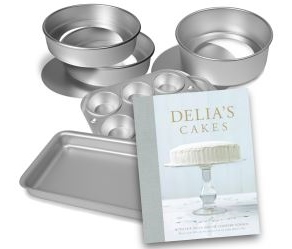 Free Delia Bakeware & Cake Cookbook Worth More Than £100!