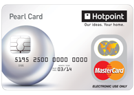Pre-loadad Hotpoint Mastercard