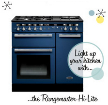 Rangemaster Hi-Lite Monaco Blue Range Cooker