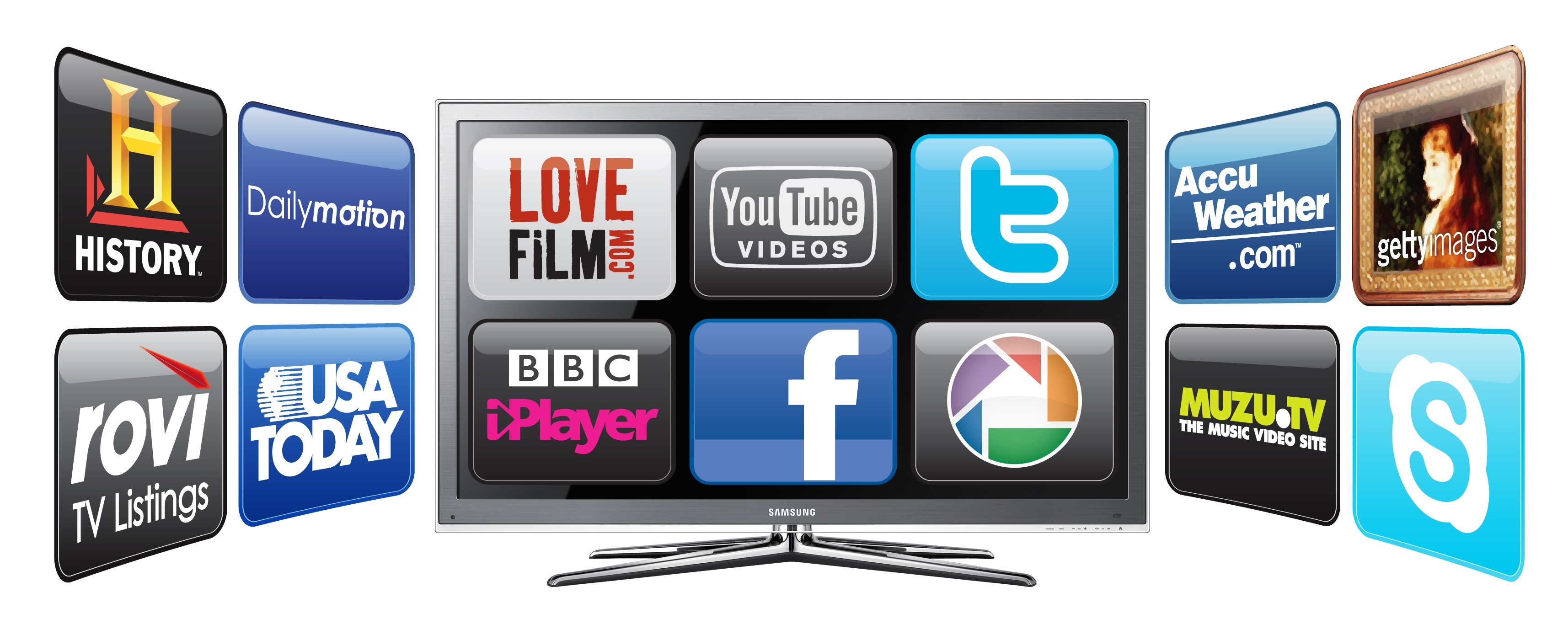 Some of the TV widgets available