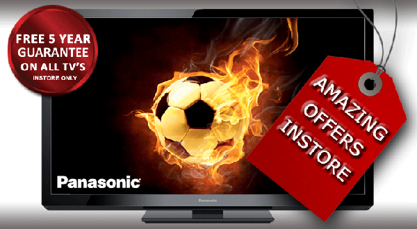 Panasonic TVs 5 Year Warranty Promotion
