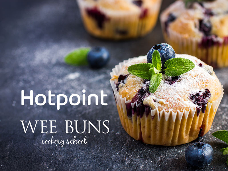 New partnership - Hotpoint and Wee Buns Cookery School