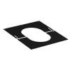 150mm SOLINOX Black Finishing Plate 45 Degree