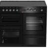 Beko KDVC100K 100cm Double Oven Ceramic Range Cooker - Black