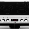 Beko KDVC100X 100cm Double Oven Range Cooker