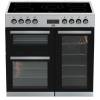 Beko KDVC90X 90cm Double Oven Range Cooker - Stainless Steel