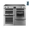 Belling Cookcentre CC100EiSTA 100cm Induction Range Cooker - Stainless Steel