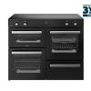 Belling Cookcentre CC110EiBLK 110cm Induction Range Cooker - Black