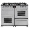 Belling Farmhouse FH110DFTSIL Dual Fuel Range Cooker