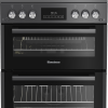 Blomberg GGRN655N 60cm Double Oven Gas Cooker with Gas Hob - Anthracite