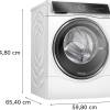 Bosch WNC25410GB White Washer Dryer