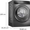 Bosch WNC254ARGB Graphite Washer Dryer