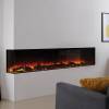 British Fires New Forest 2400 Electric Fire with Deluxe Logs