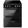 CDA CFC631BL Double Oven Electric Cooker