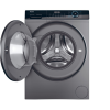 Haier HW80-B16939S8 1600 Spin Washing Machine - Graphite