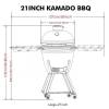 Henley 21 Inch Kamado Grill - Black