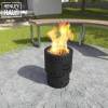 Henley Halo Fire Pit - Black