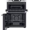 Hotpoint HD67G02CCW Double Cooker