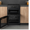 Hotpoint HDEU67V9C2BUK Double Oven Electric Cooker