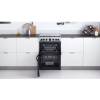 Indesit ID67G0MCXUK Gas Double Cooker - Silver