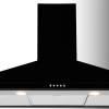 Leisure H102PK 100cm Chimney Hood - Black 