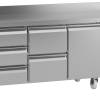 Snowflake SCR-180DG-LRR-RRC-C1 3-Section Refrigerated Counter