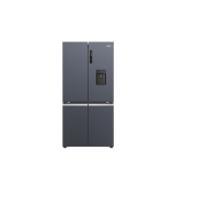 Haier HCR5919EHMB Four Door Fridge Freezer - Brushed Black