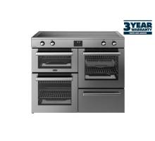 Belling Cookcentre CC110EiSTA 110cm Induction Range Cooker - Stainless Steel