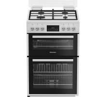 Blomberg GGRN655W Double Oven Gas Cooker with Gas Hob - White