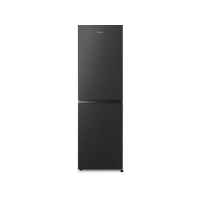 Hisense RB327N4BBE Frost Free Fridge Freezer - Black Steel