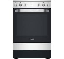 Hotpoint HS67V5KHX Electric Single Cooker - Silver