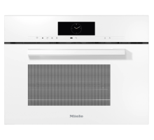 Miele DGM7840 Steam Oven with Microwave - Brilliant White