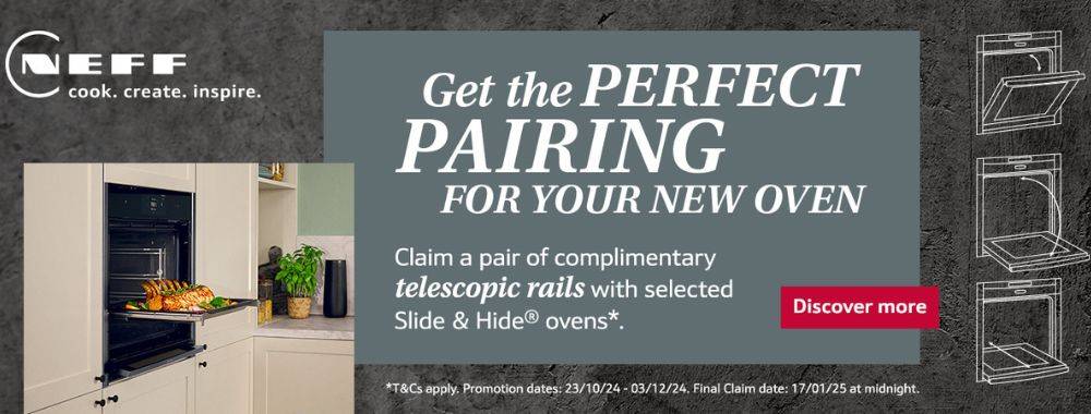 NEFF Slide and Hide Ovens Promotion.