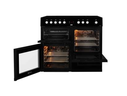 Beko KDVC100K Double Oven Range Cooker