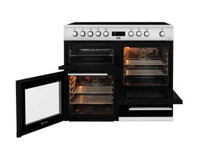 Beko KDVC100X 100cm Ceramic Range Cooker