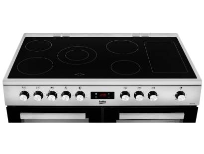 Beko KDVC100X 100cm Double Oven Range Cooker