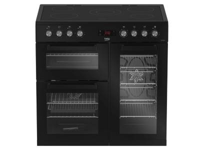 Beko KDVC90K 90cm Black Range Cooker