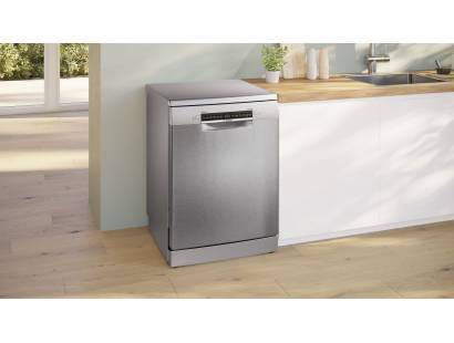 Bosch SMS4EKI06G Brushed Steel Dishwasher