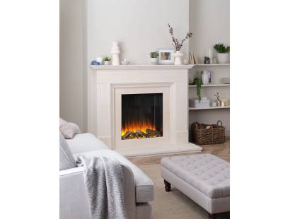 British Fires New Forest 650SQ Electric Fire with Deluxe Logs