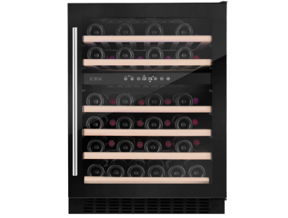 CDA CFWC604BL Freestanding Wine Cooler - Black