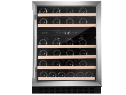 CDA CFWC604SS Freestanding Wine Cooler - Stainless Steel