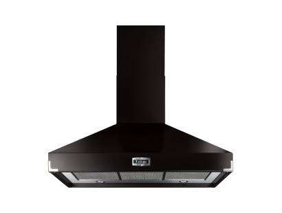 Falcon FHDSE1000BLC - 1000 Super Extract Black Chrome Chimney Hood 90770