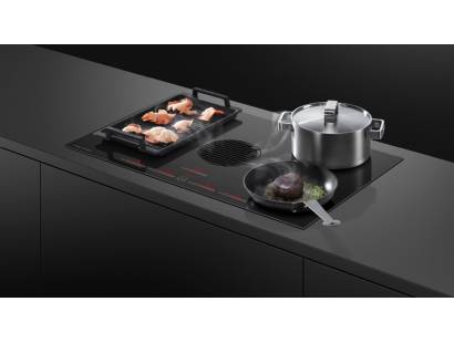 Fisher & Paykel CID834DTB4 83cm Induction Hob with Integrated Ventilation