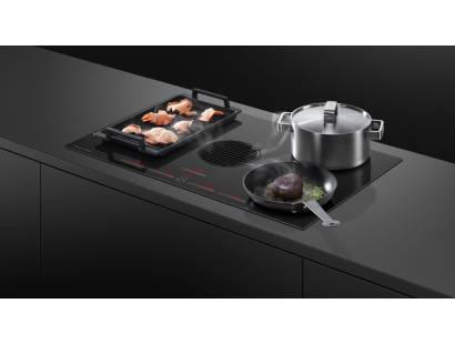 Fisher & Paykel CID834RDTB4 83cm Induction Hob with Integrated Ventilation