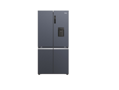 Haier HCR5919EHMB Four Door Fridge Freezer - Brushed Black