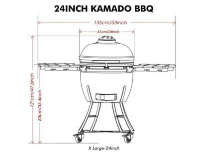 Henley 24 Inch Kamado BBQ