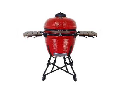 Henley 24 Inch Kamado Grill BBQ - Red