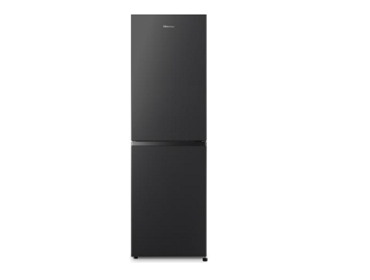 Hisense RB327N4BBE Frost Free Fridge Freezer - Black Steel